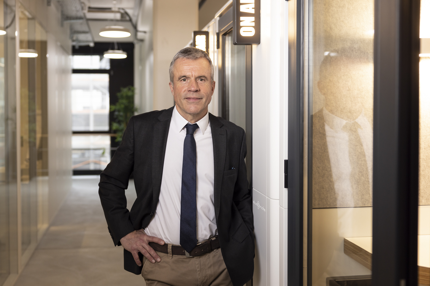 Lorenz Hess im Bernapark