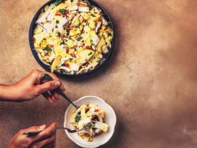 Knackiger Chinakohl-Salat