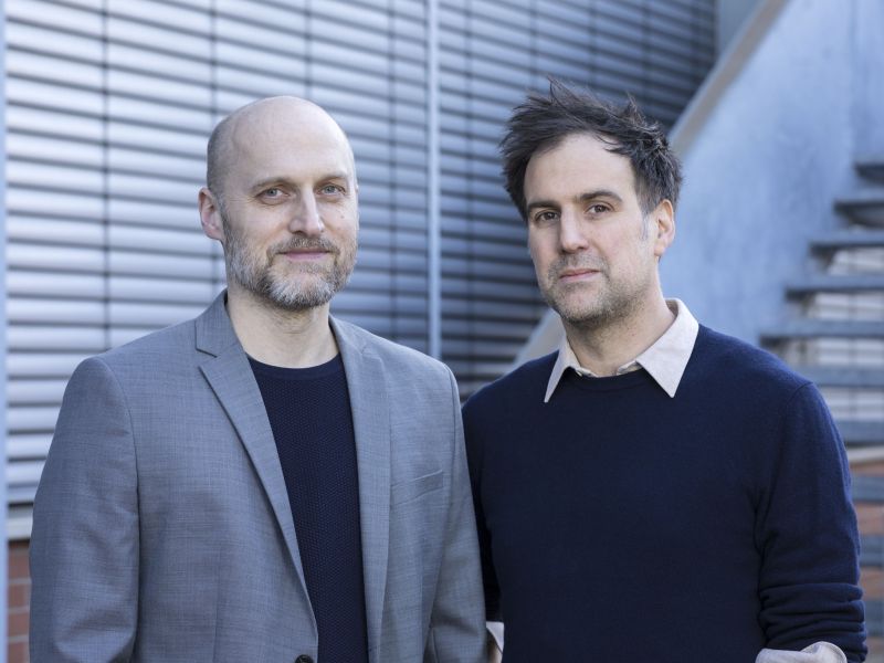Eugen Pfister (rechts) und Arno Görgen. Foto: bfh