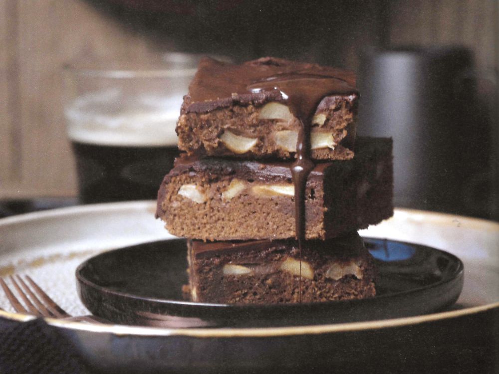 Apfelbrownies. Foto: Andrea Natschke-Hofmann