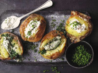 Ofenkartoffeln mit Sour Cream