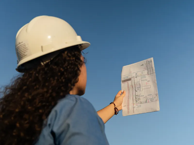 Frauen sind auf dem Bau meist in der Minderheit. Foto: Unsplash