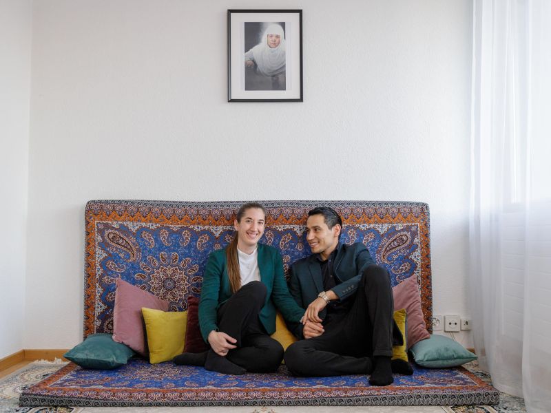 Tamara Grossen und Enayatullah Yousuf
