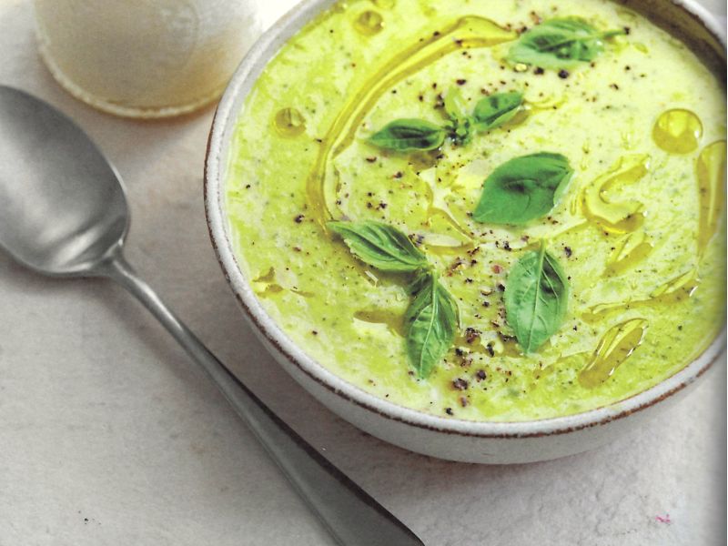 Zucchini Rahmsuppe